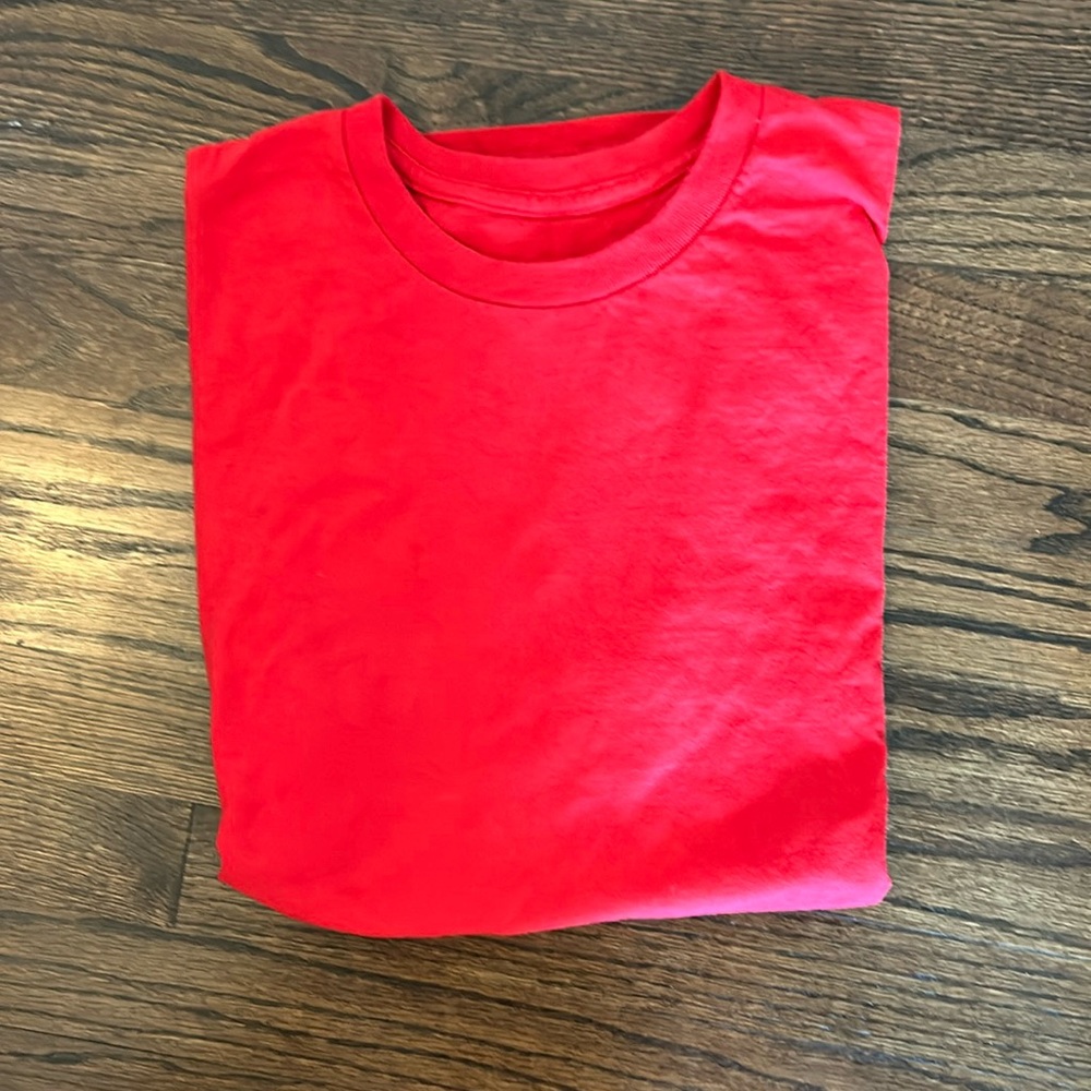 Plain Red Shirt